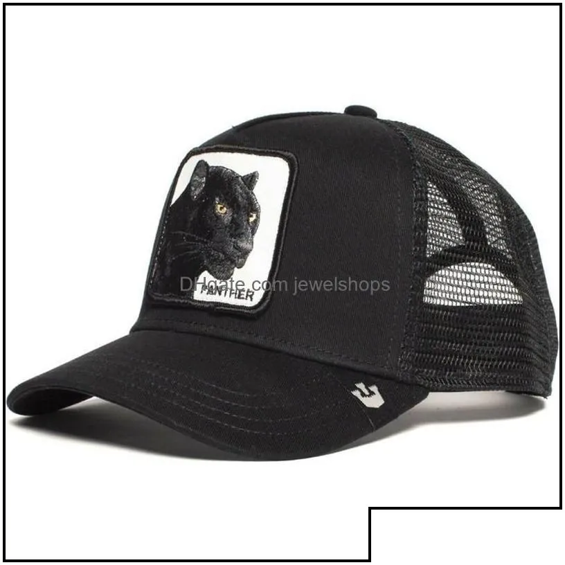 ball caps ball caps animal shape embroidered baseball cap fashion brand hat breathable men women summer mesh drop delivery jewelshops