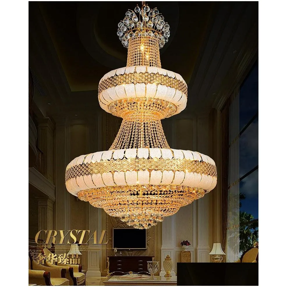 led crystal chandeliers lights fixture gold chandelier golden home indoor lighting l clubs hanging ac90v260v