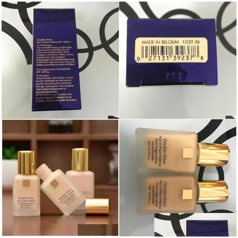 foundation ouble wear liquid cosmetics 30ml spf10 matte cream makeup drop delivery health beauty face dh2og