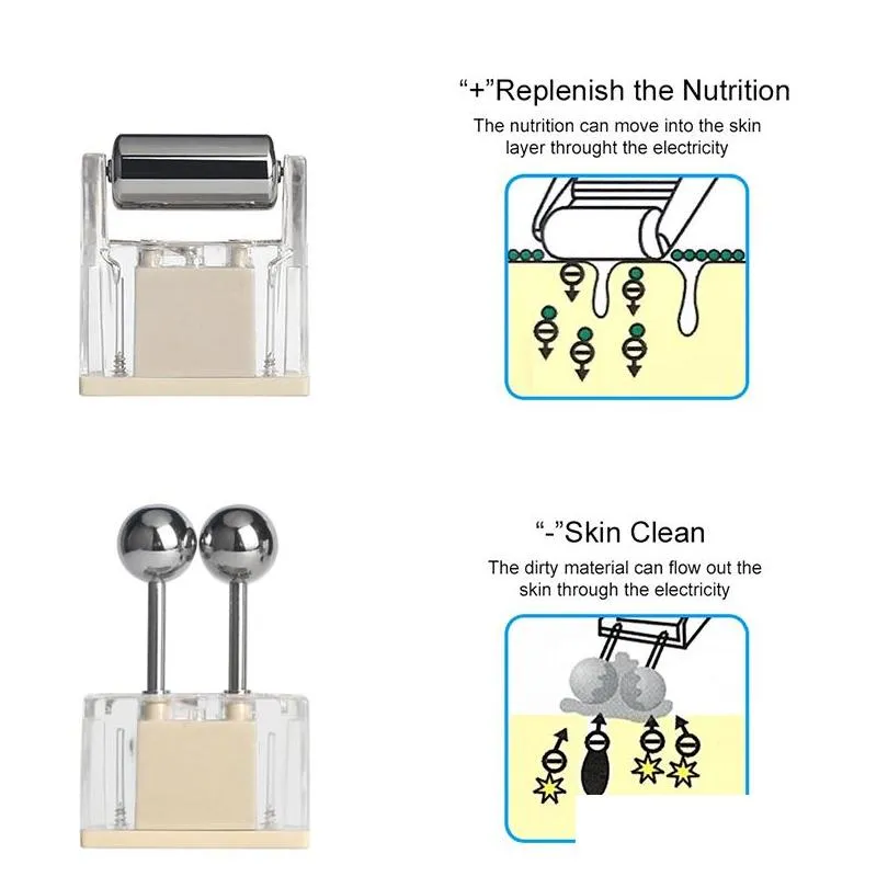 microcurrent facial massage lift tool iontophoresis skin firming machine iontophoresis spa salon beauty tool