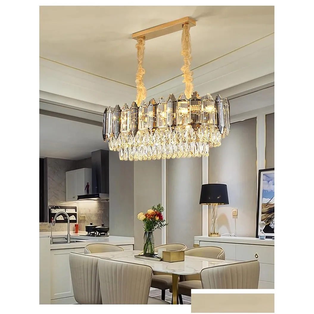 modern lustre crystal led chandelier lighting living room led chandeliers lamp home decoration hanging lights fixtures luminaire