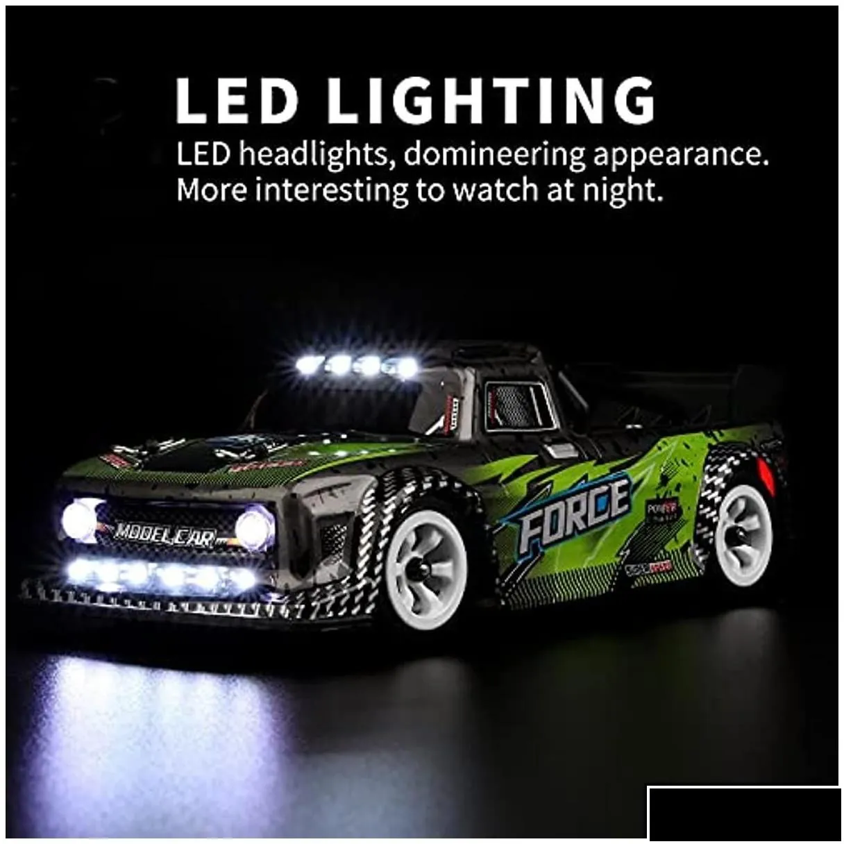 electric/rc car rc car toys high speed 30kmh onroad drift cars with led light 400mah battery 24ghz 4wd chassis remote control racing