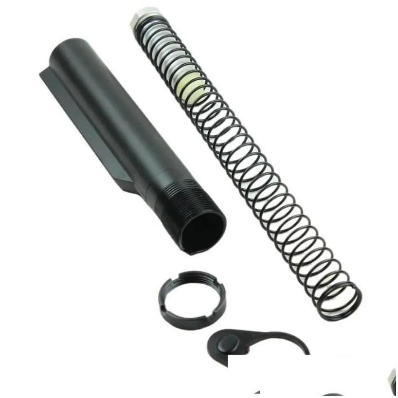 paintball accessories tactical ar15 m16 m4 buffer tube fivepiece set lower parts kit 6 position extension assembly /kit combo cylind