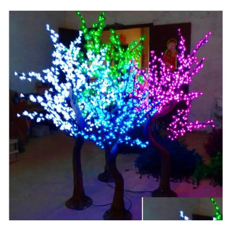 perfect led cherry tree lights/lawn lamps outdoor park garden decorating lighting