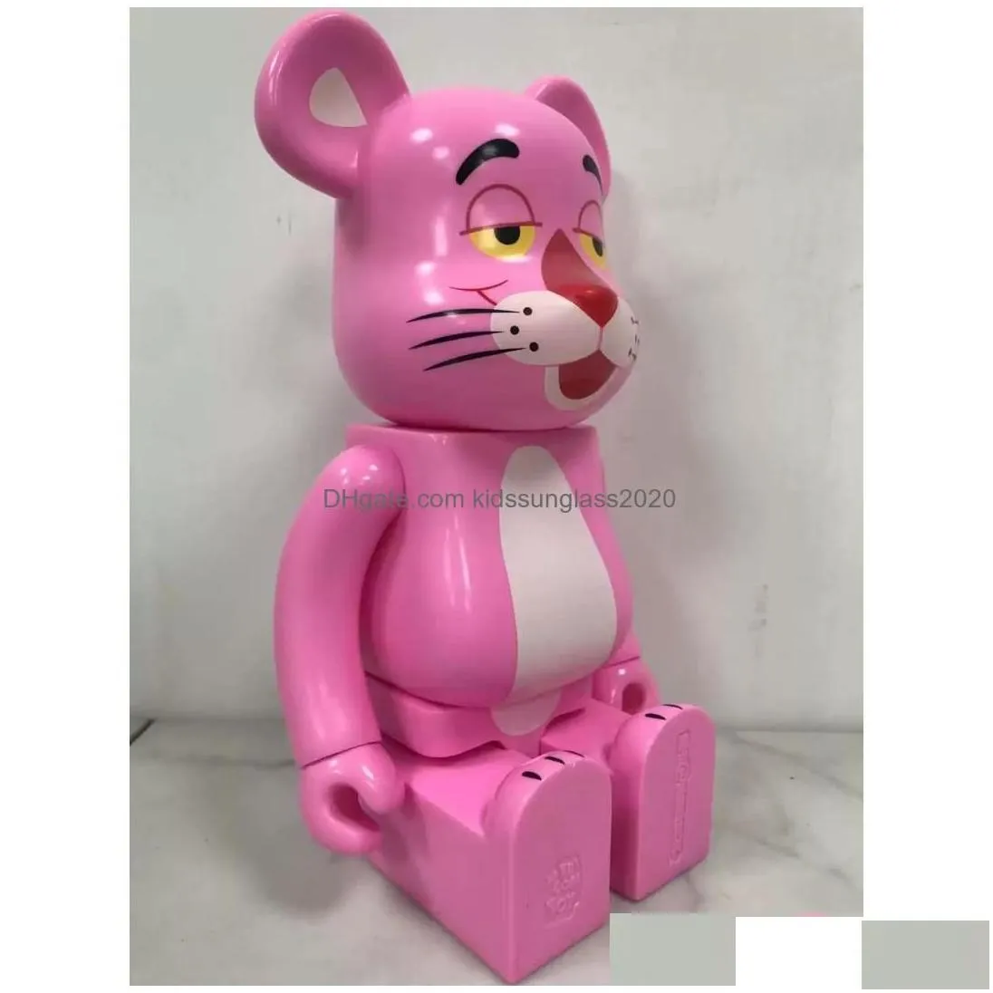 action toy figures 400 bearbrick bearbricks pvc material plastic teddy bear cartoon silly 28cm gift doll medicom drop delivery toys