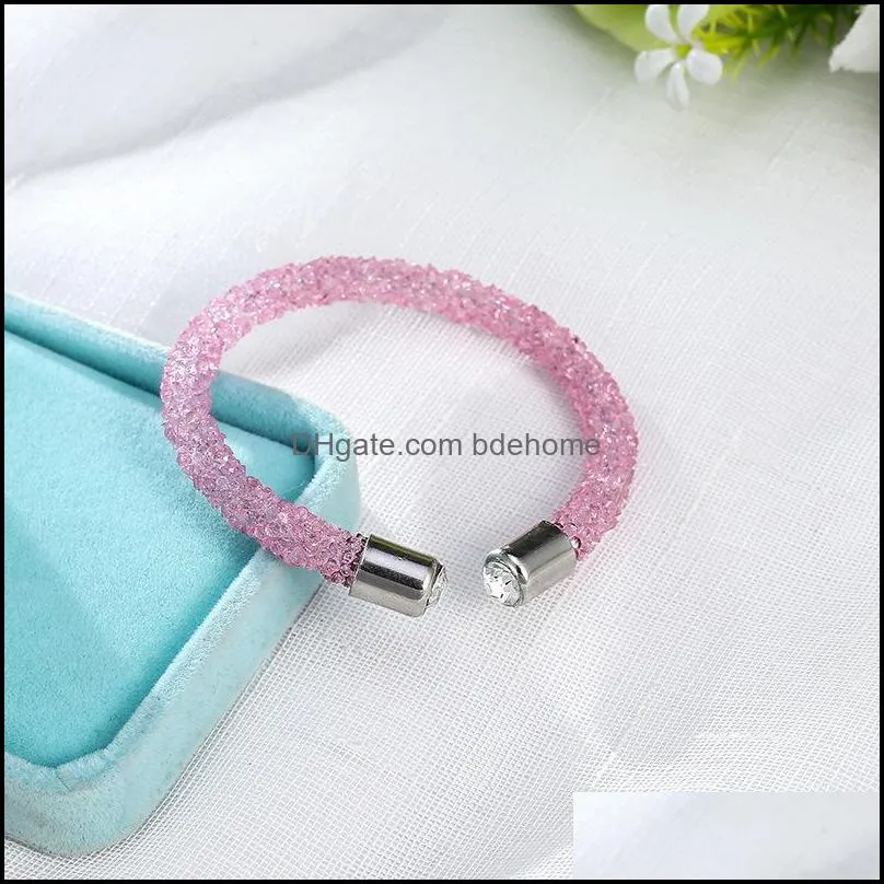 royalhouse crystal sequin package bracelets bangles women fashion luxury jewelry cute brand collection full pave