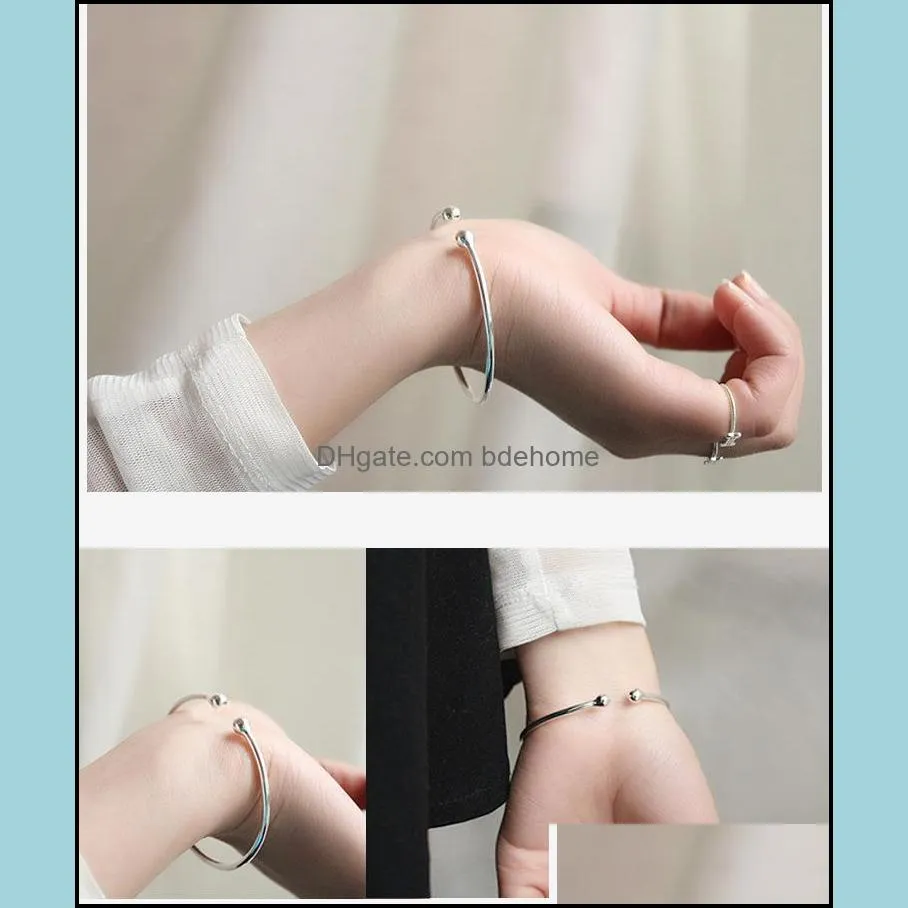 charm bracelets for women men womens simple style open handcuff garlic bangle wholesale cuff bracelets bangles