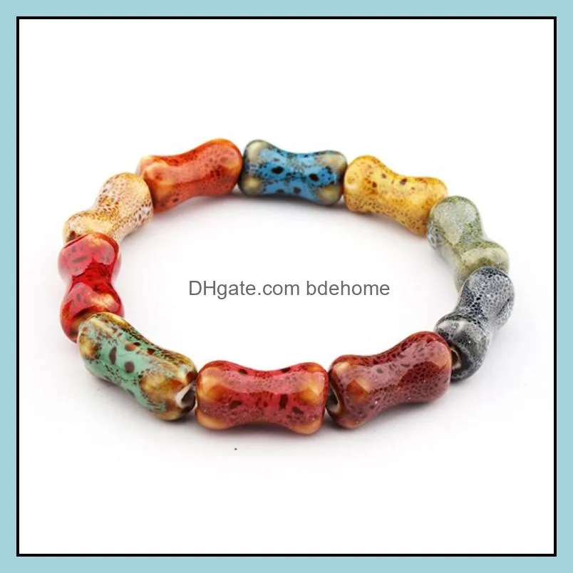 chakra bracelet jewelry handmade couples bracelets creative gifts ceramic jewelry beads bracelets