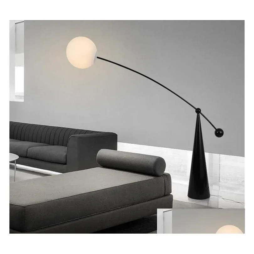 latest e27 metal floor lamp designer standing reading living room lighting indoor