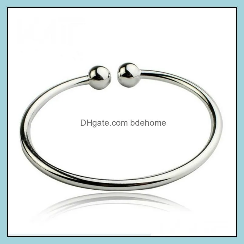 charm bracelets for women men womens simple style open handcuff garlic bangle wholesale cuff bracelets bangles