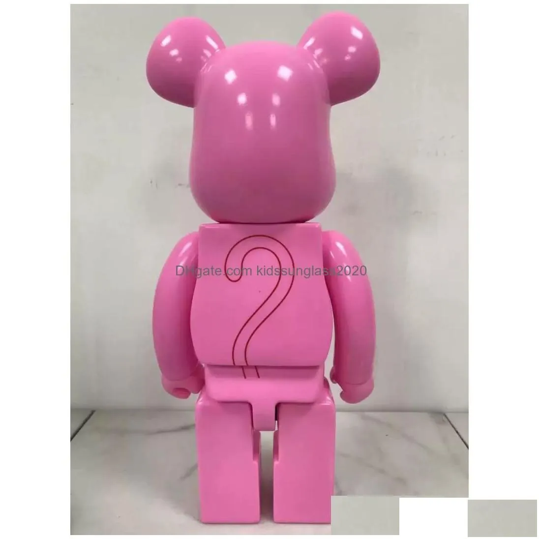 action toy figures 400 bearbrick bearbricks pvc material plastic teddy bear cartoon silly 28cm gift doll medicom drop delivery toys