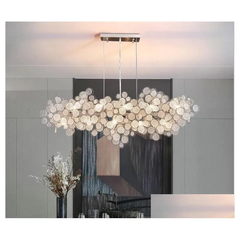 postmodern light lamps luxury creative dining room glass chandelier personality simple designer living study lamps