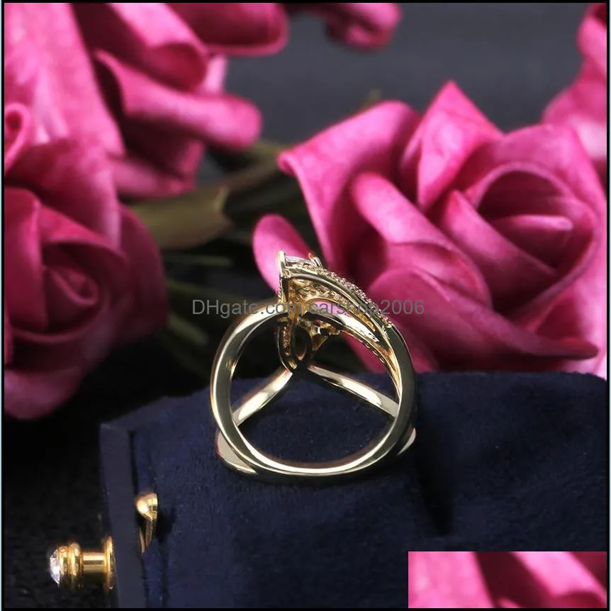luxury irregular magical witch ring super cool accessories gadget golden twist winding women jewelry personality rings