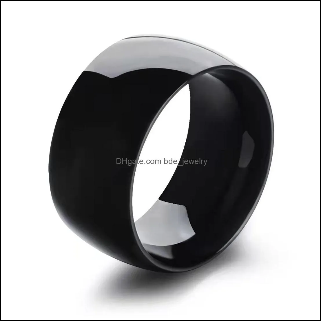 stainless steel rings fashion classic and generous for mens and womens ring jewelry