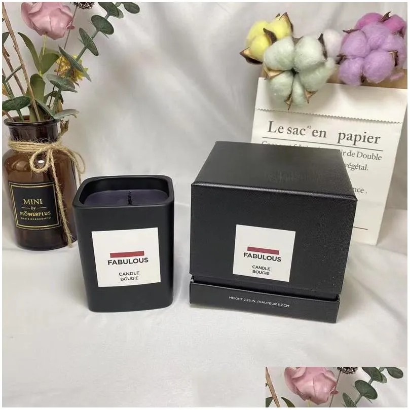 premierlash tobacco vanille candle bougie neutral scented perfumes candles fragrance long lasting time smell fragrance wax