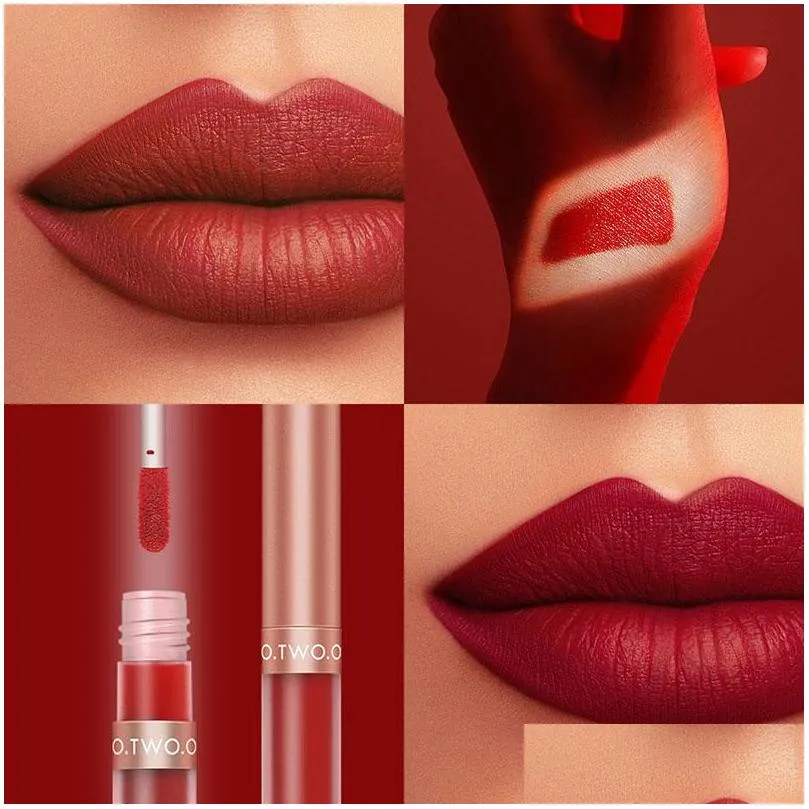 3ml honeytalk velvet matte lip gloss lipstick waterproof long lasting lip stick lipstain lipglow lipbalm lips makeup cosmetic beauty wholesale