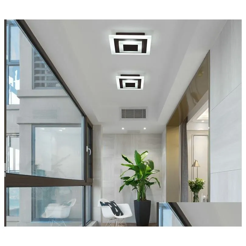 led ceiling lights lampara techo dormitorio dimmable surface mount flush for kitchen corridor bathroom study modern plafon