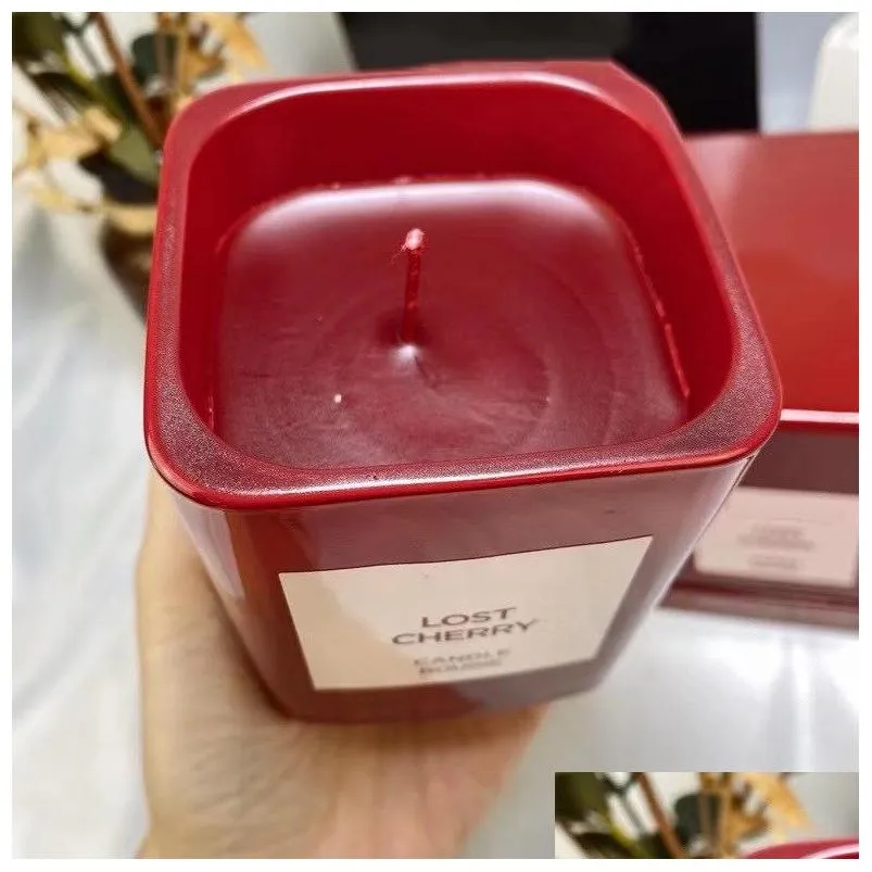 Tobacco Vanille Scented Candle, Neutral Color, Long Lasting Fragrance