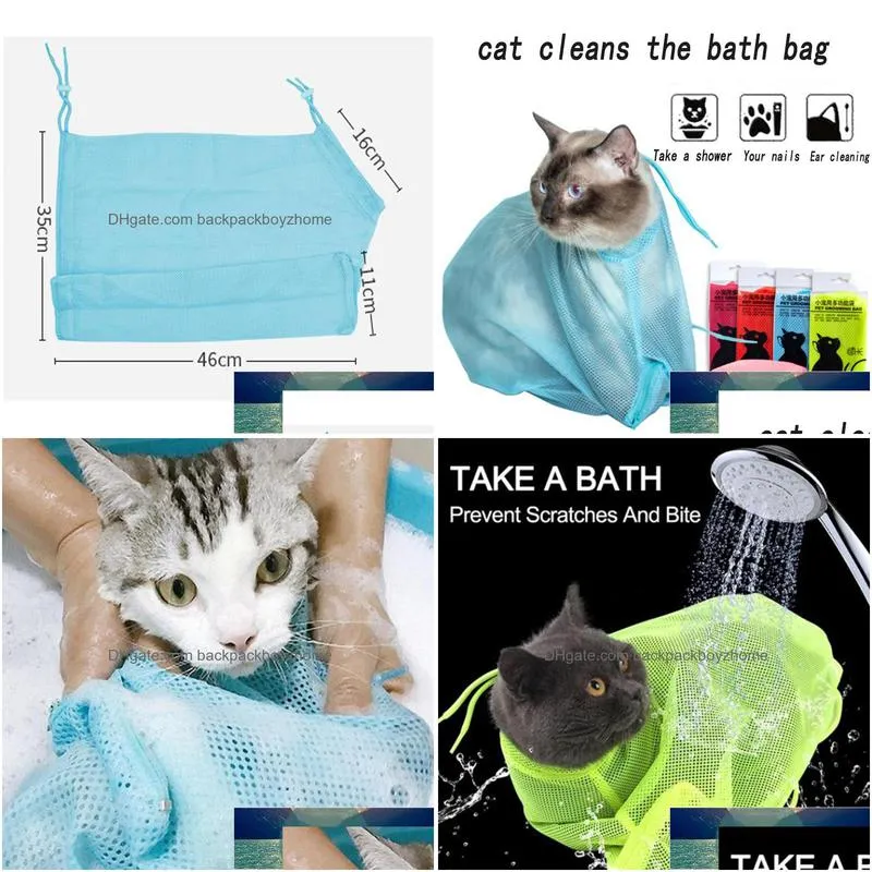 cat grooming portable bag cleaning bathing restraint shower cat pet washing product special multifunctional suit factory price expert design quality latest