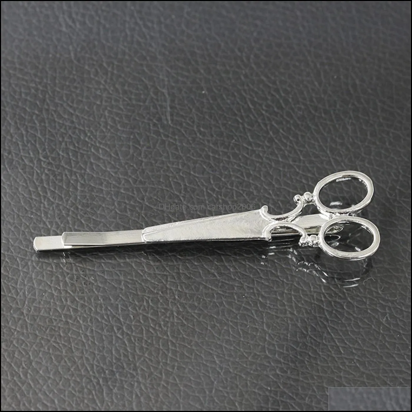 scissors hair clip nice women lady girls hairpin decorations accessories hair jewelry chic scissors shape hair clip