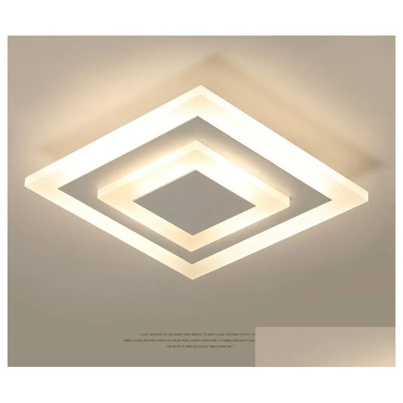 led ceiling lights lampara techo dormitorio dimmable surface mount flush for kitchen corridor bathroom study modern plafon