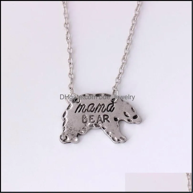 pretty necklace engraved animal pendants necklaces mothers day gift for mom fashion beautifully jewlery plated silver gold chain