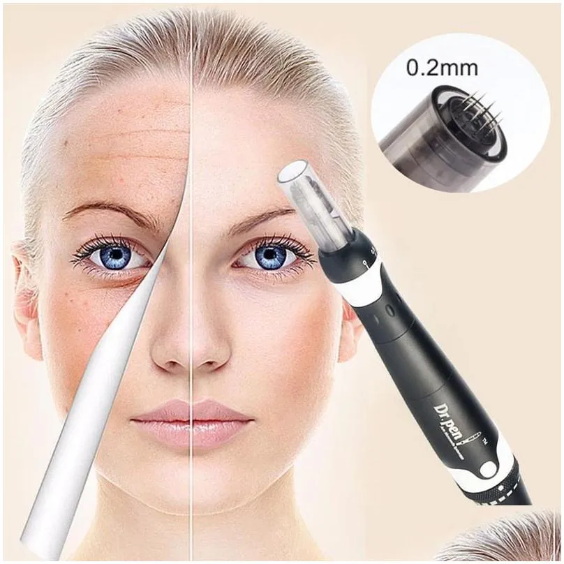 wired dr. pen derma pen ultima a7 auto microneedle system antiaging microneedling mesotherapy roller electric derma dr.pen stamp a7.