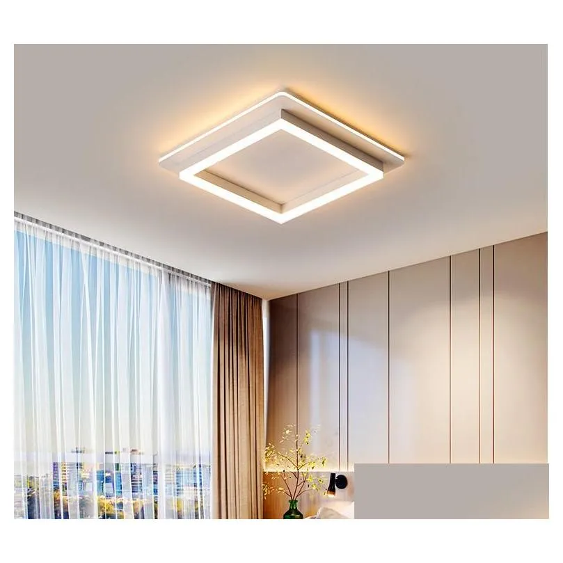 modern ceiling lights for hallway balcony corridor coffe white light lamps bedroom luminaria teto acrylic lamparas de teco