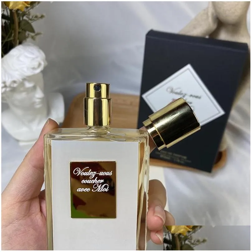 luxury kilian brand perfume 50ml love dont be shy avec moi good girl gone bad for women men spray parfum long lasting time smell high fragrance