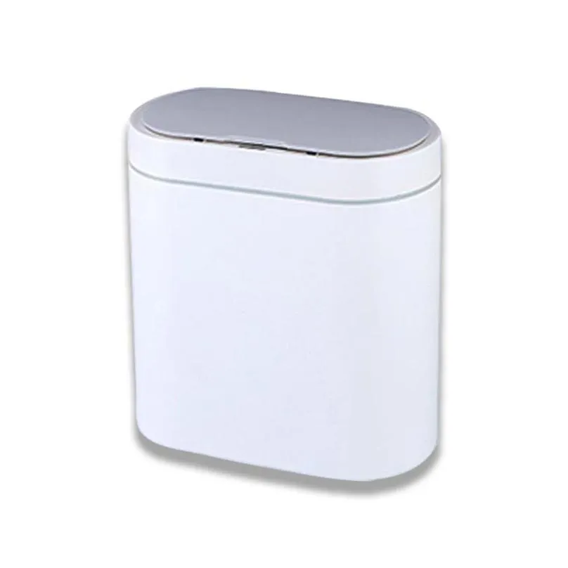 joybos smart sensor trash can electronic automatic bathroom waste garbage bin household toilet waterproof narrow seam 220408