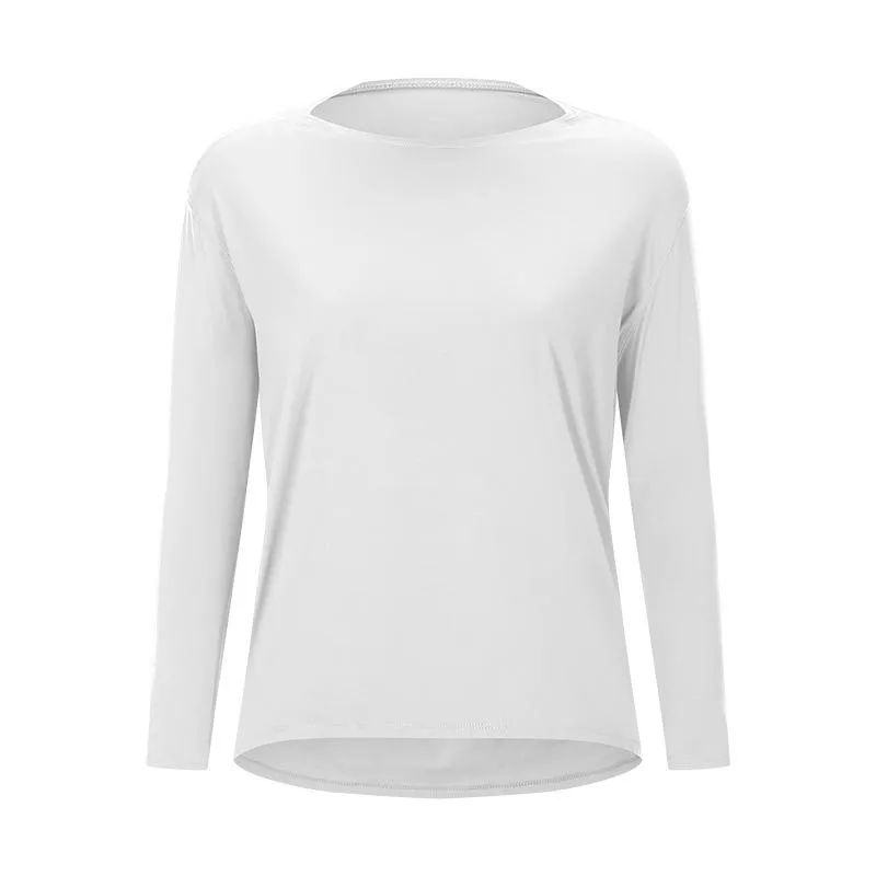 l111 long sleeve yoga shirts sport top fitness yoga top gym top sports wear for women gym femme jersey mujer running t shirt