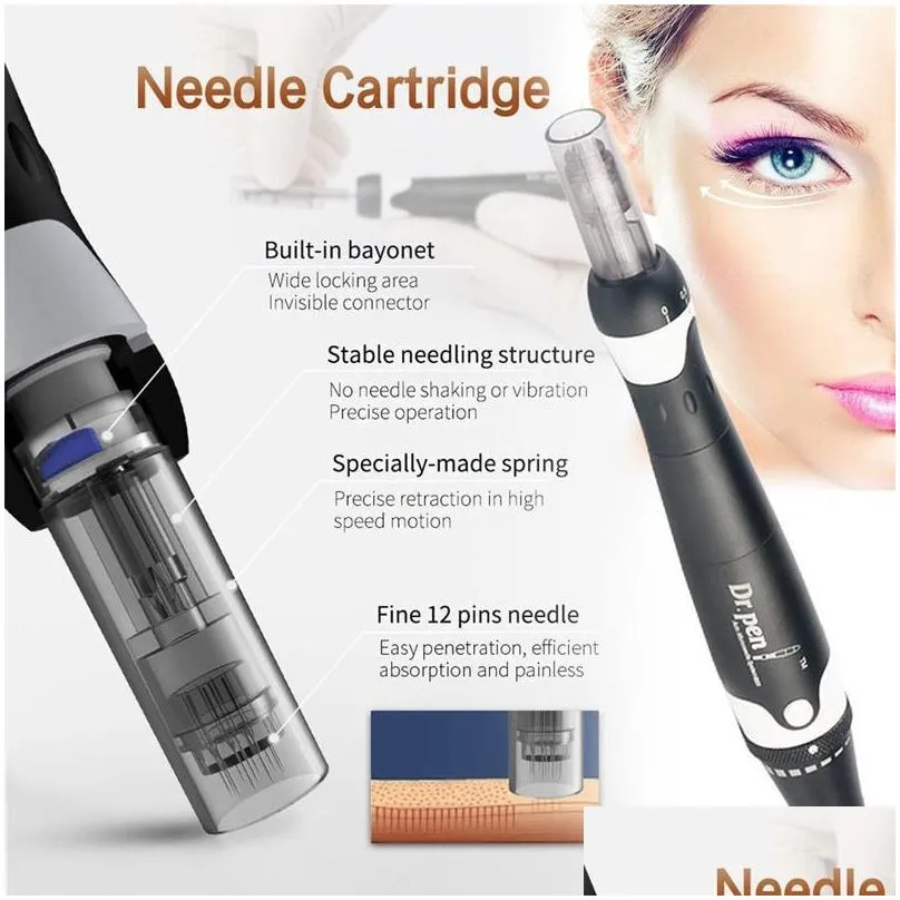 powerful wired derma stamp pen dr pen ultima a7 antiaging microneedling meso for aestheticians beauty microneedle roller
