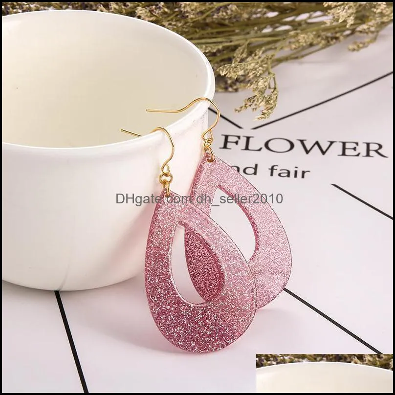 water drop earrings for women faceted vintage wholesale boho long earring