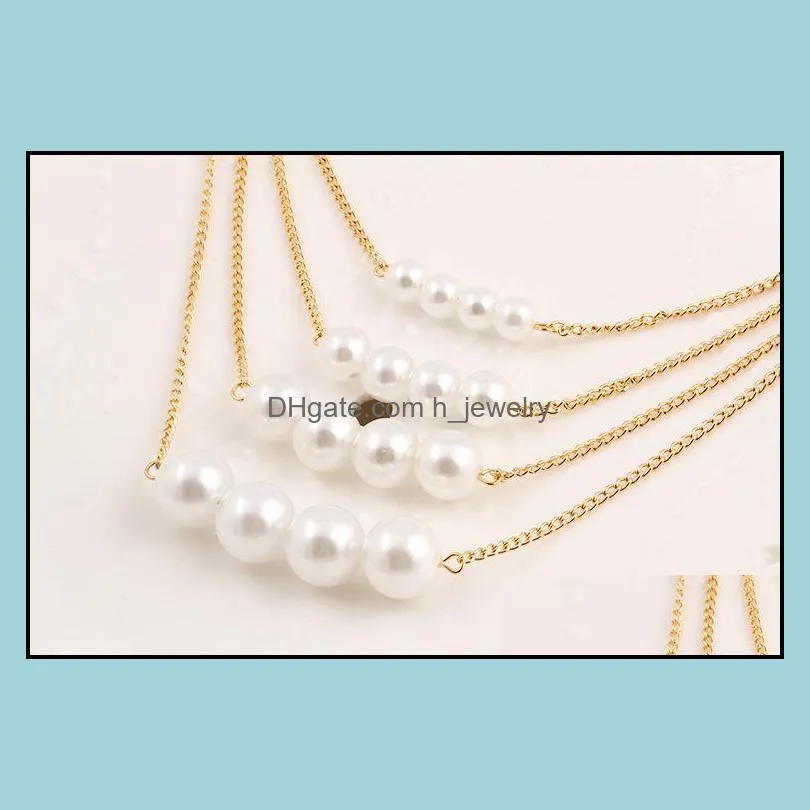 necklaces pendants for women wholesale fashion korean turkish novel jewlery 18k gold plated chain long charms chains pearl pendant