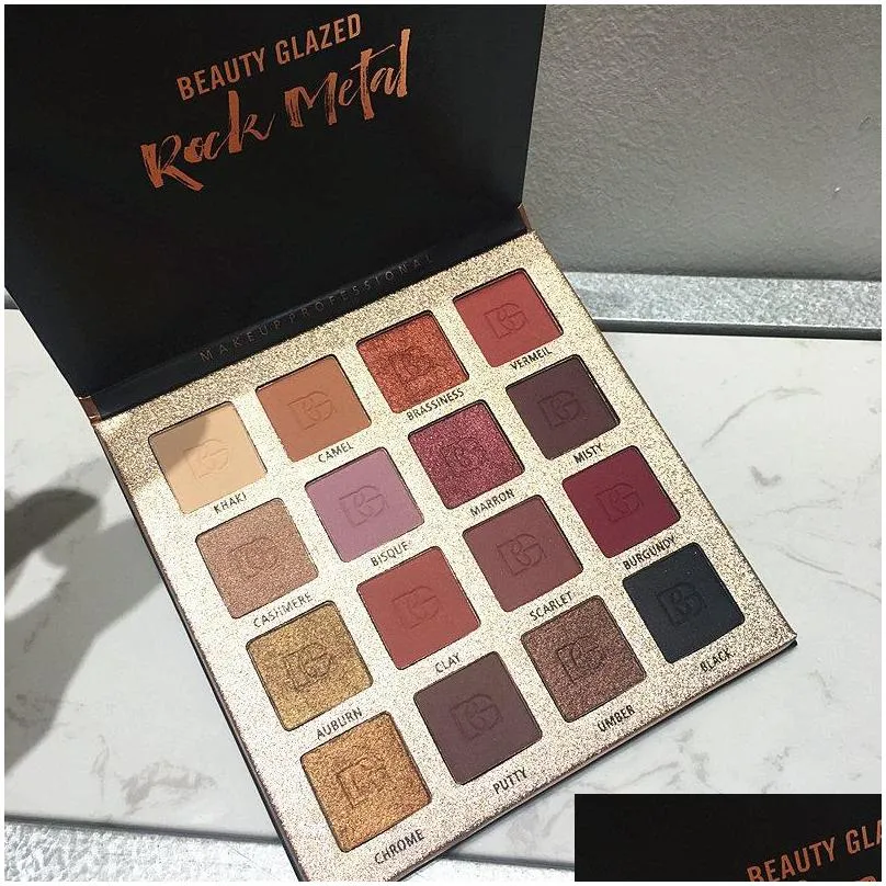 eyeshadow palette cross beauty makeup manufacturer ins super charm eyes matte pearlescent 16 eye shadow