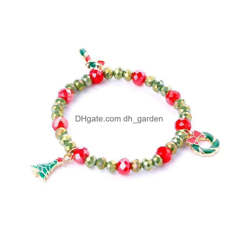 2020 new christmas gifts bracelet santa claus snowman candy bracelet christmas factory direct sale 