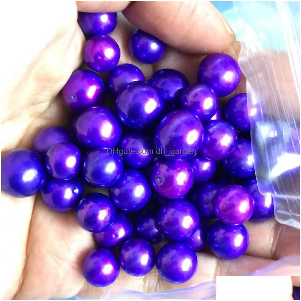 wholesale mix colors 7 511mm round pink edison loose pearls diy jewellery accessories gift for women pearl party shipping