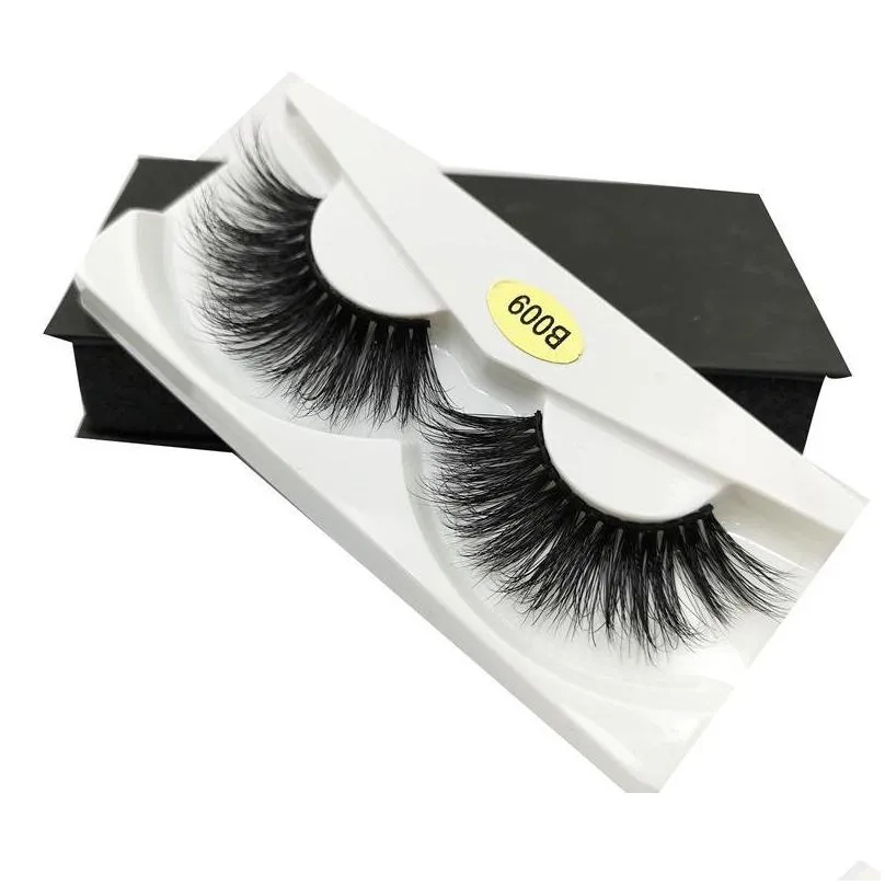 3d mink eyelashes long full natural makeup false lashes crisscross 25mm wispies fluffy extensions fashion tool