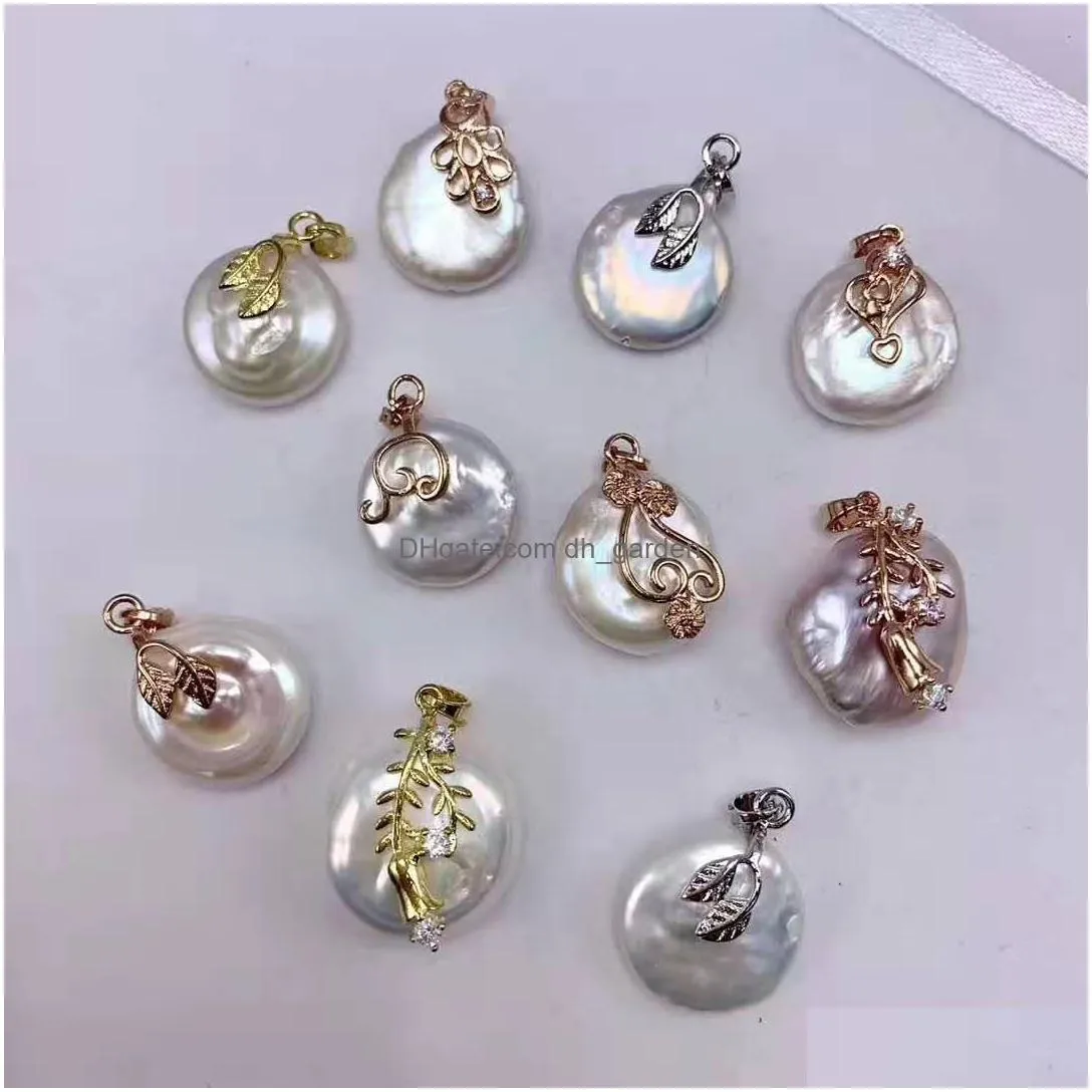 high quality loose baroque freshwater pearls without hole natural colors different for jewelry diy qtb032