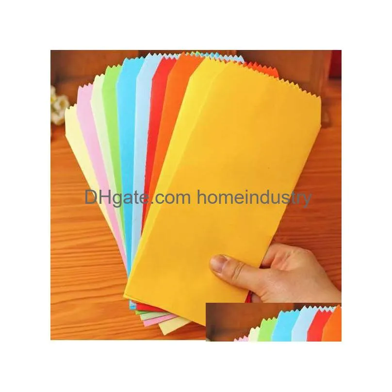new 5pcs/set candy colors stationery envelope / gift office fashion style envelope / wholesale