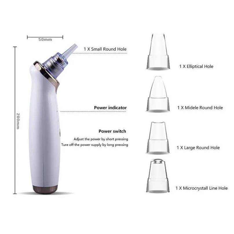 electric blackhead suction instrument removal artifact household pore cleaner beauty