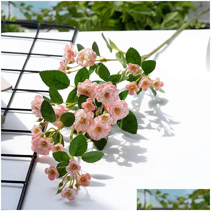 highend rose light luxury desktop decoration nordic dining table fake flowers decoration decoration flower living room