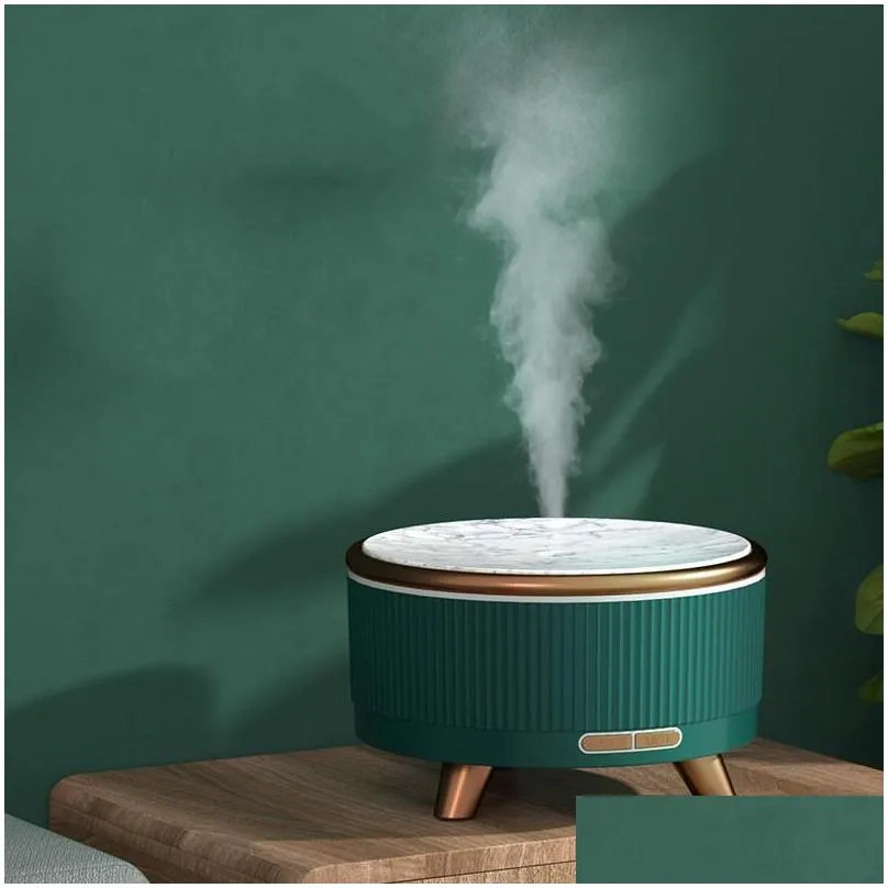 ultrasonic aromatherapy machine wood grain household mini 500ml humidifier desktop high capacity  oil diffuser