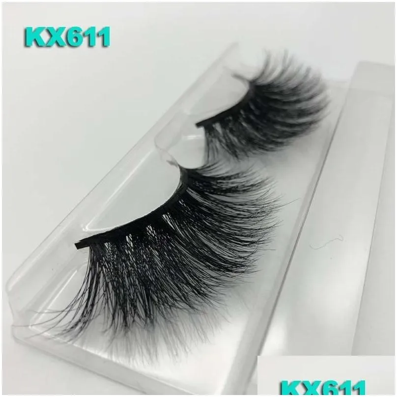 3d mink eyelash 25mm 5d natural false eyelashes big volumn luxury makeup dramatic lashes