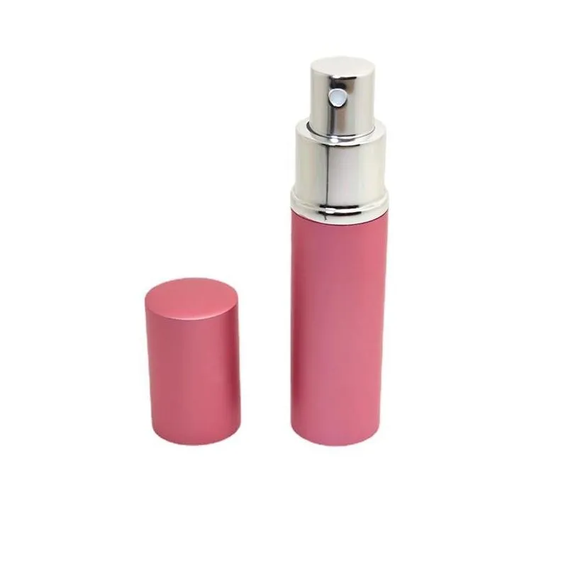 10ml perfume spray bottle divided into conventional portable parfum bottles metal shell glass liner