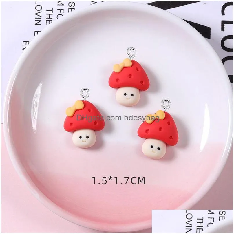 charms 10pcs mini cute animals flat resin for jewelry making diy pendants earrings bracelet necklace accessories resins cabochon