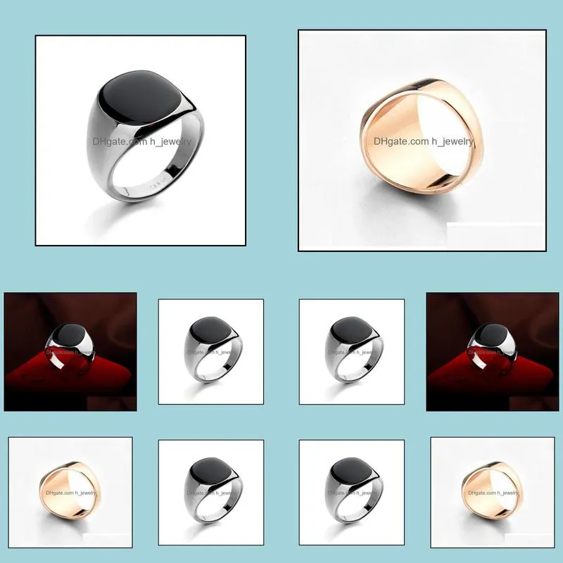 mens rings italina rings for men plated fashion wedding stainless steel rings