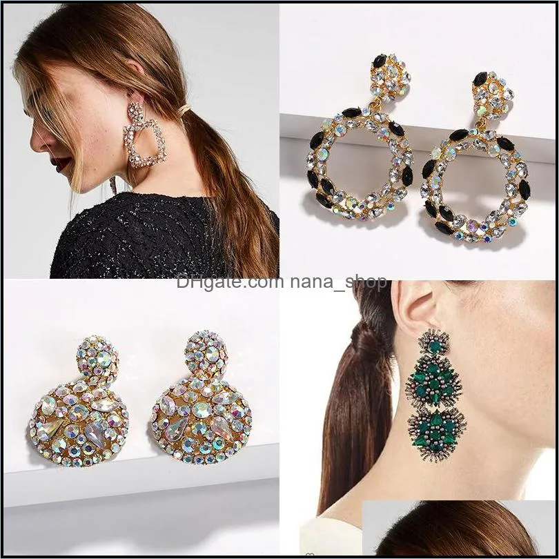 geometric earring lady fashion za resin drop earring for women wedding luxury jewelry boho elegant shiny dangle statement