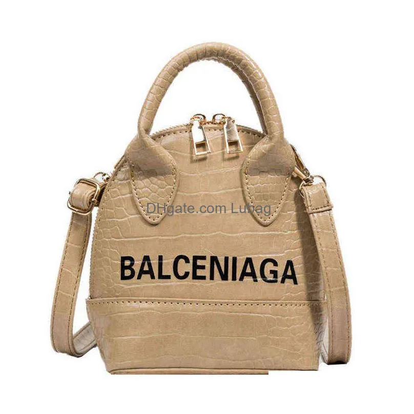handbag bags urban female candy color stone letter portable one messenger foreign style bright face shell factory wholesale 70 off