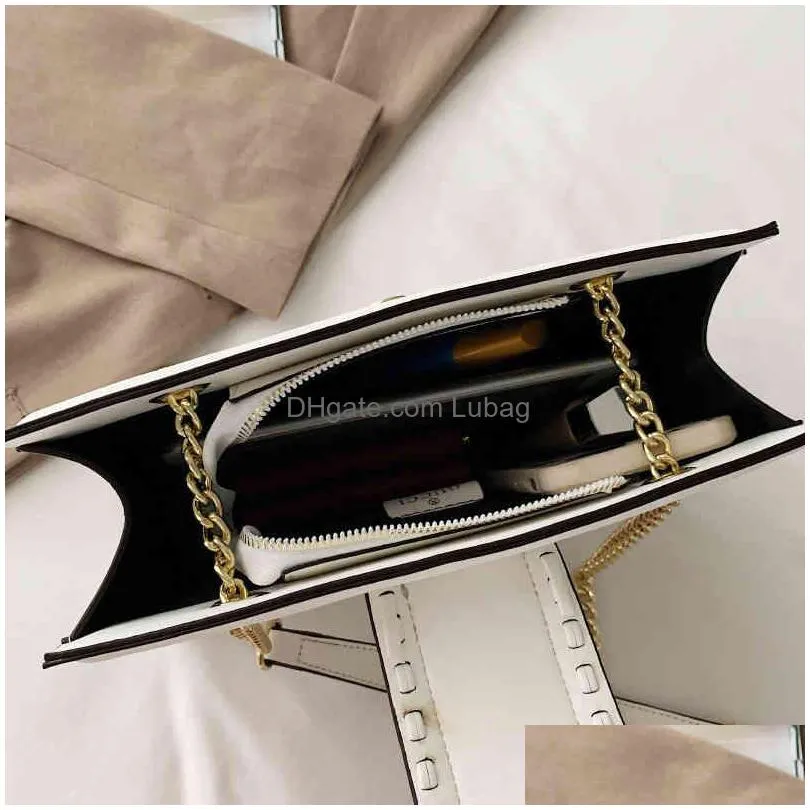 2022 factory wholesale bag female lingge chain messenger s large capacity for tote bag women